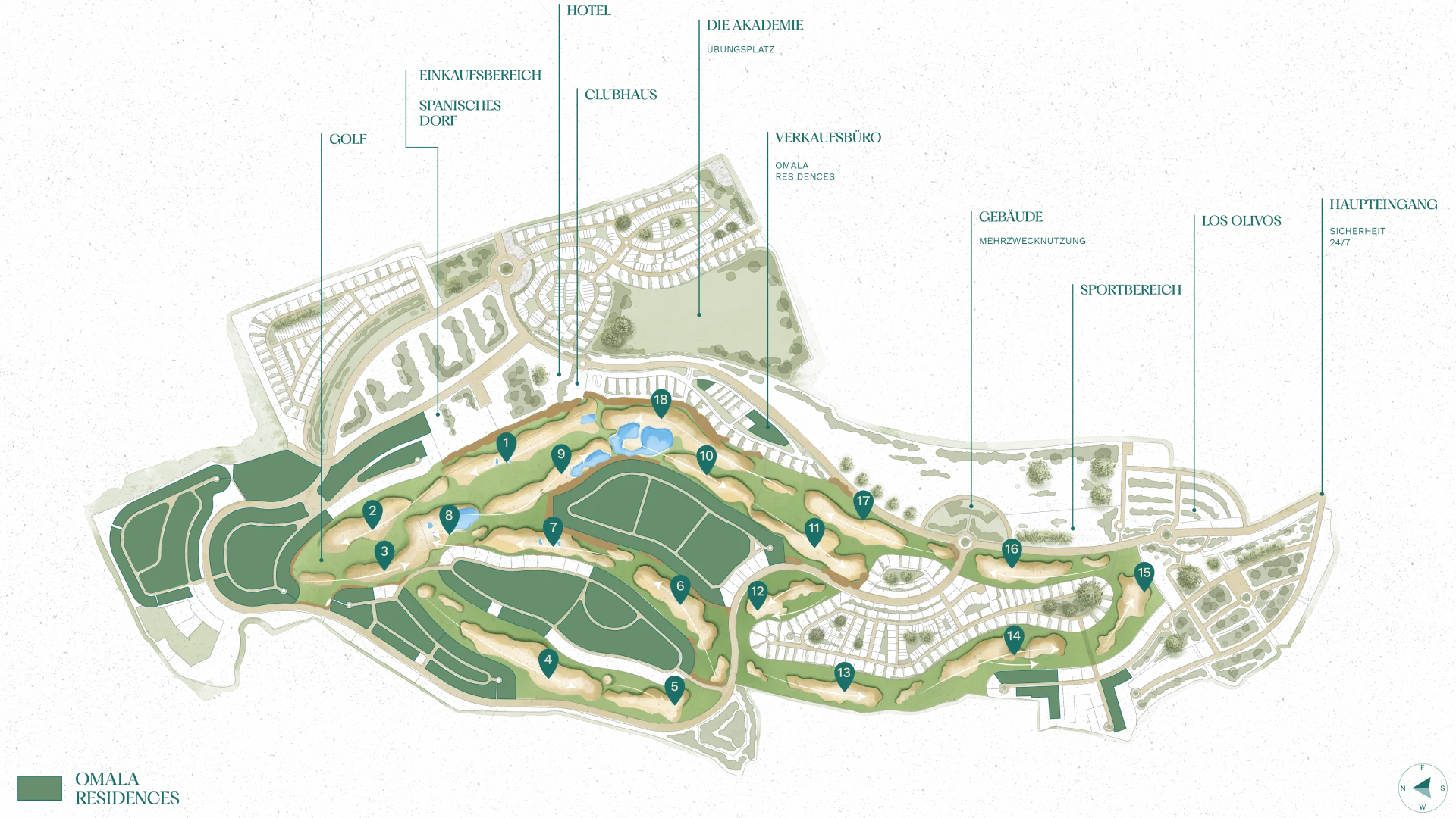 Omala Residences - Masterplan